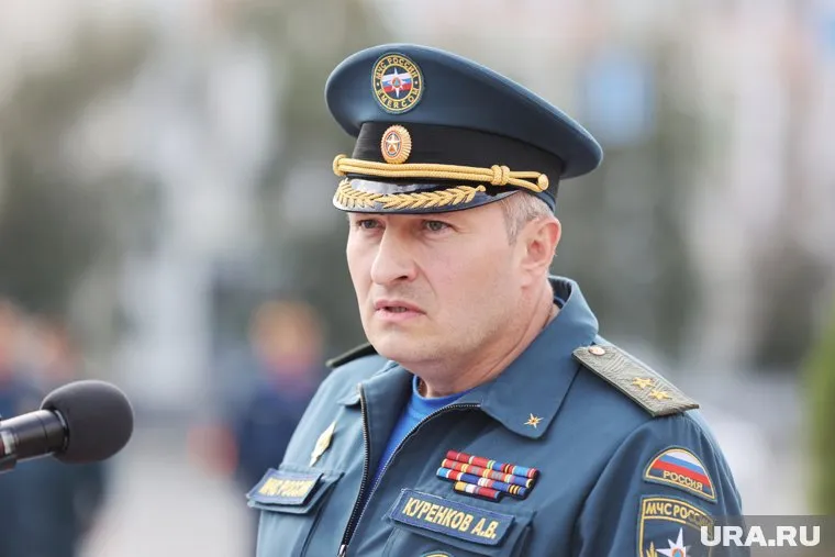 Глава МЧС России приехал в сгоревший поселок (архивное фото)