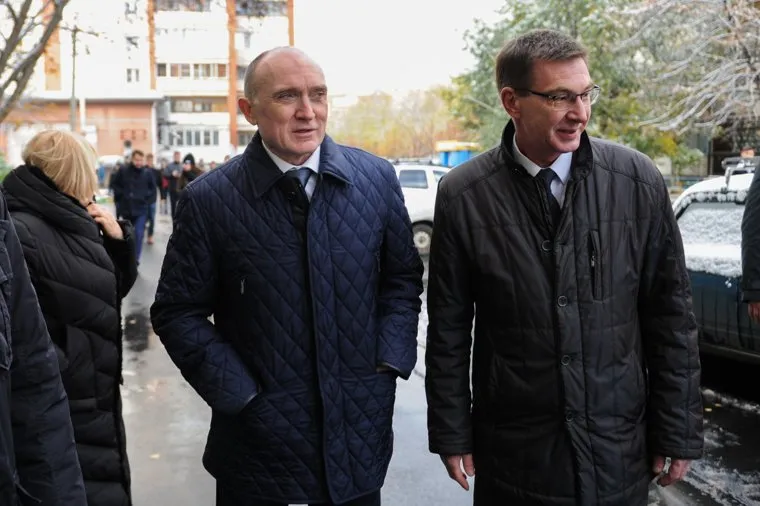 Объезд городских территорий Борисом Дубровским. Челябинск, дубровский борис, антипов сергей