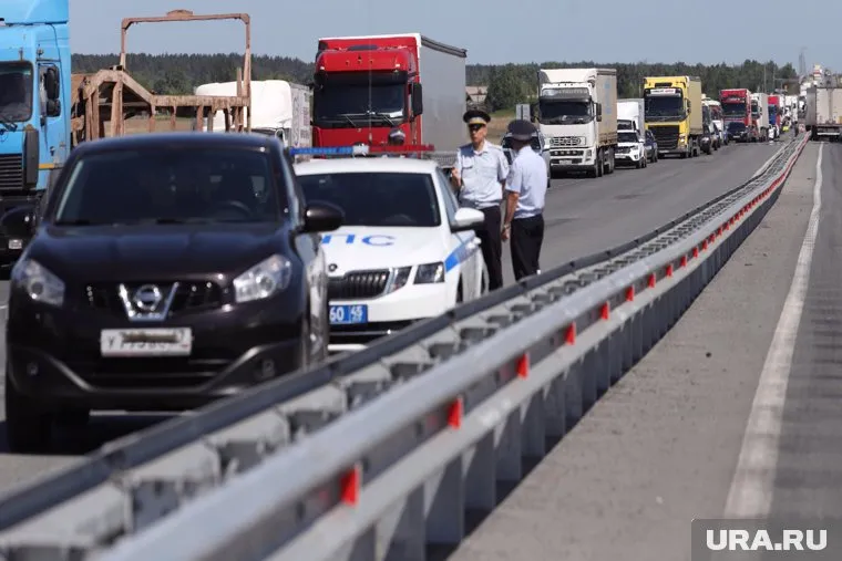 На проблемном участке трассы организовано реверсивное движение