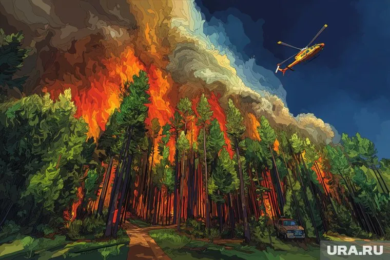 Трое граждан предоставили информацию о поджигателях, а четверо задержали их, сообщили в пресс-службе Минприроды