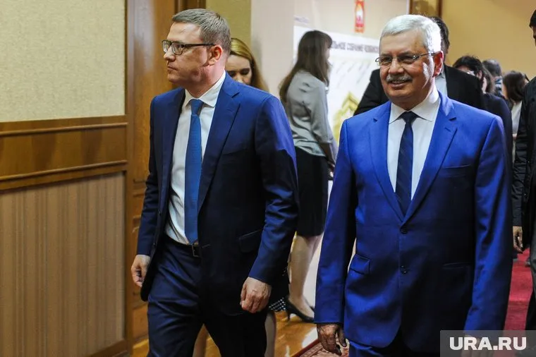 Алексей Текслер (слева) придет в ЗСО, где Владимир Мякуш (справа) сложит полномочия