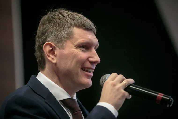 Гайдаровский форум-2018. Второй день. Москва, решетников максим