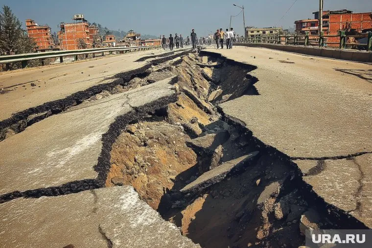Землетрясение произошло на глубине 17 километров