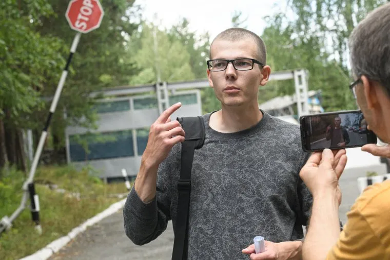 Владислав Рябухин выходит на свободу. Свердловская область, Решеты