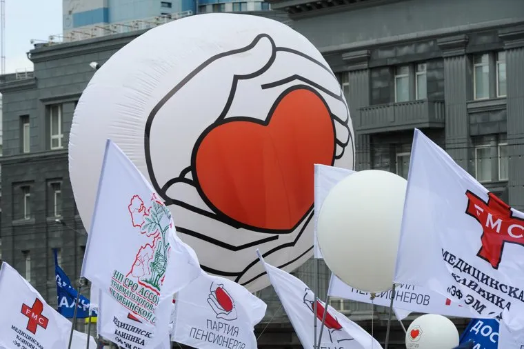 Первомай в Челябинске. Челябинск