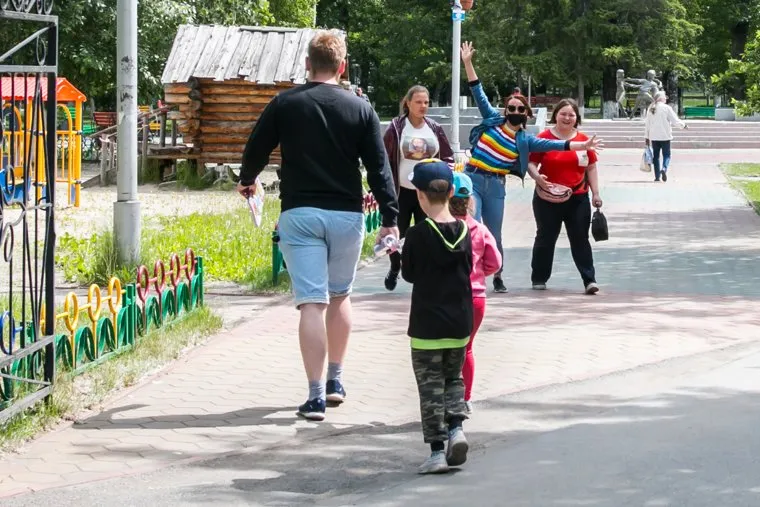 В городе открыли для посещения детский парк. Курган