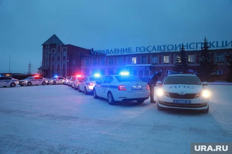 Курганская ГИБДД поддержала российские войска