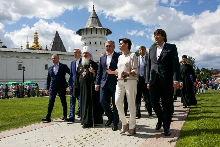 Празднование Дня города. Тобольск