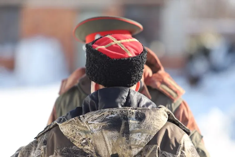 Собрание атаманов. Курган