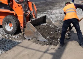 Какие работы ведут на расширяемой дороге у ЦПКиО в Кургане