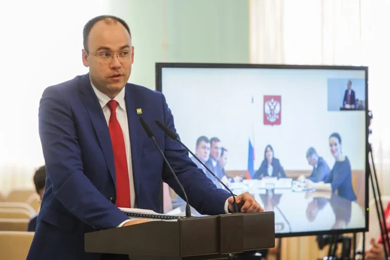 Николай Цуканов с рабочим визитом в городе Карабаше. Челябинская область