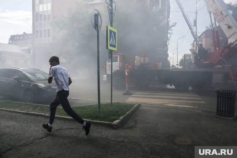 На место ЧП приехали спасатели (архивное фото)