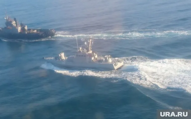 Корабли Украины нарушили границу РФ