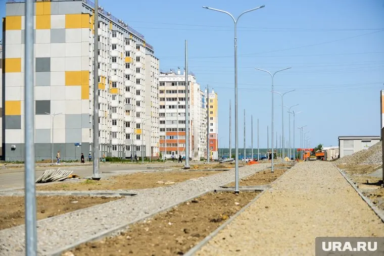 В микрорайоне Ново-Патрушево построили полкилометра дороги