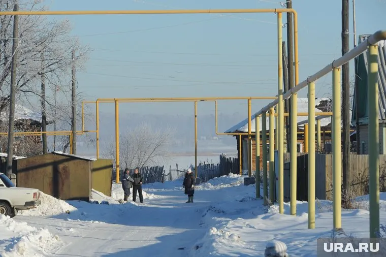 Заявку на подключение домов к газу жители подали давно