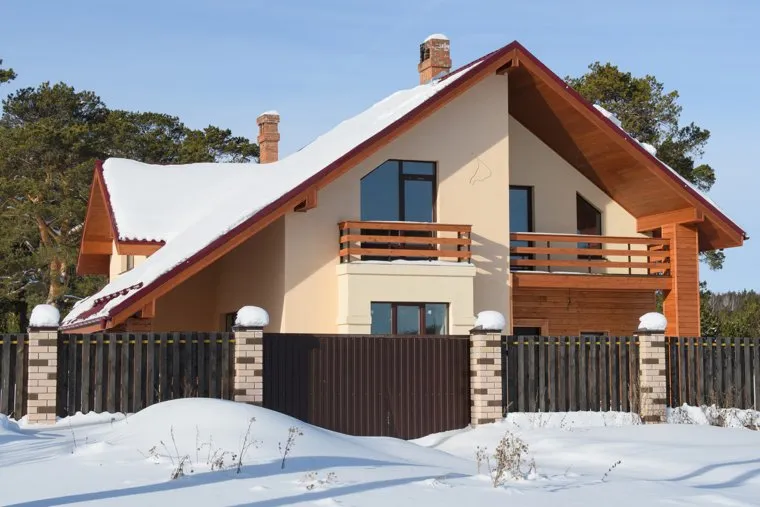 Дом Алексея Кочнева в поселке Кунгурка, Свердловская область, коттедж, дача, загородный дом, частный дом