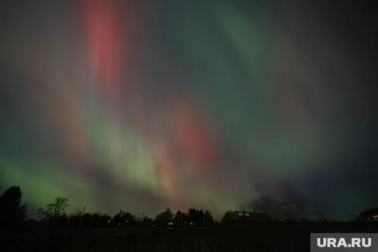 Северное сияние длится от нескольких минут до нескольких суток