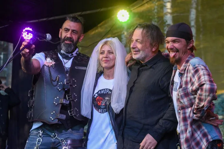 Свадьба байкеров. Асбест. Свердловская область