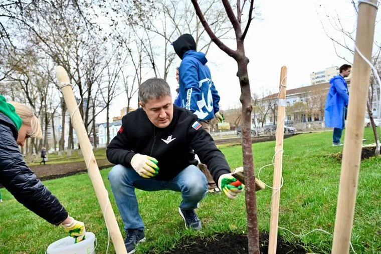 Акцию организовали силами волонтеров Победы и «Молодой Гвардии»