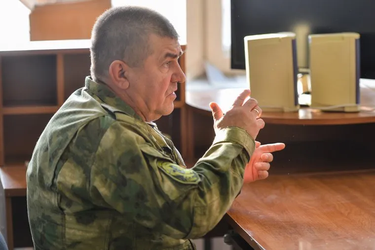 Юрий Гагарин «Ангел» на лекции у курсантов военной кафедры ЮУрГУ. Челябинск