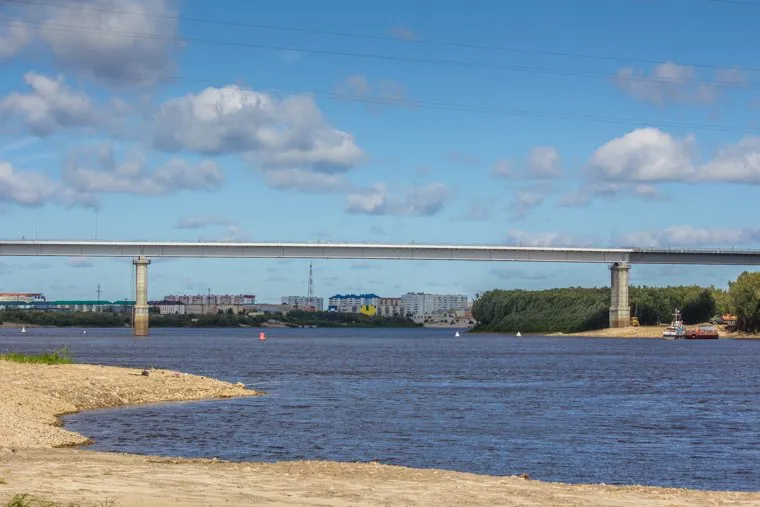 Мост через Вах. Излучинск