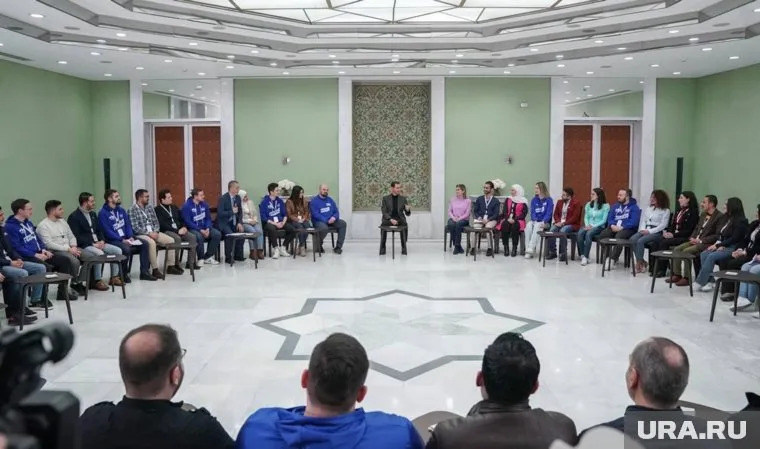 Башар Асад принял в столице САР делегации российской и сирийской молодежи