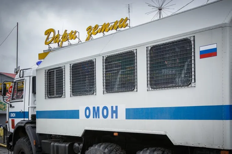 Проверки на овощебазе №4. Екатеринбург, омон, полиция, рейд, дары земли