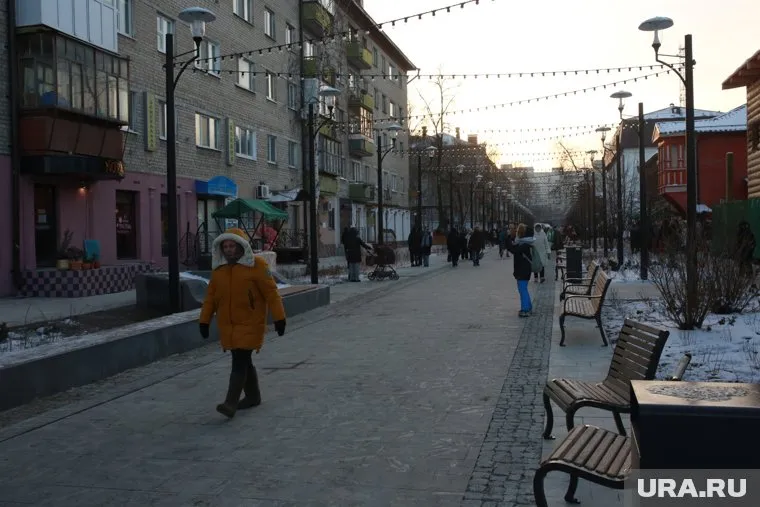 Пешеходную улицу Дзержинского открыли в Тюмени 1 декабря