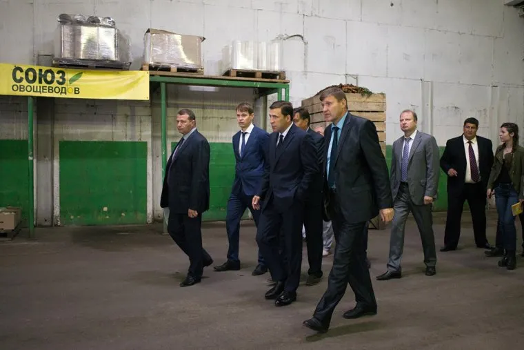 Рабочий визит ВРИО губернатора Свердловской области в Белоярский городской округ. Свердловская область, Белореченск