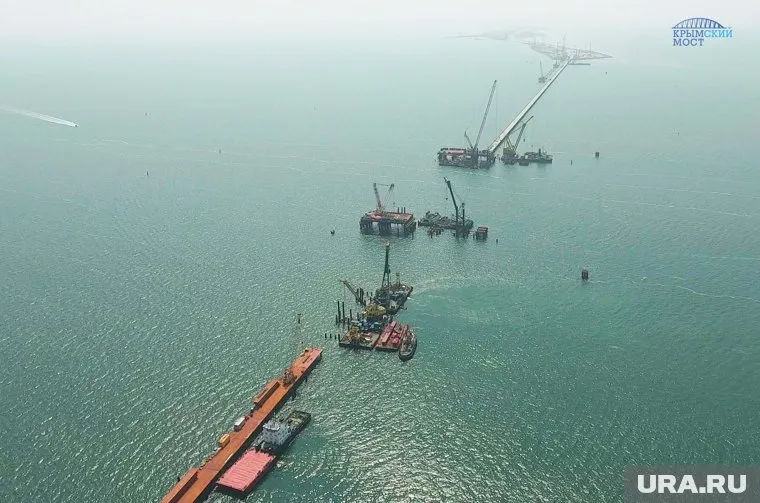 Участников строительства Крымского моста могут включить в санкционные списки
