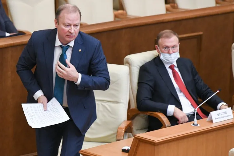 Первое заседание депутатов восьмого созыва Законодательного собрания СО. Екатеринбург