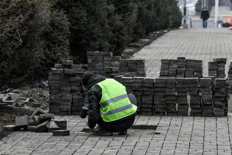 Обстановка в Алма-Ате после погромов. Алма-Ата, Казахстан