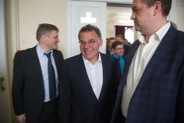 Официальное прощание Владимира Тунгусова с администрацией Екатеринбурга, тунгусов владимир