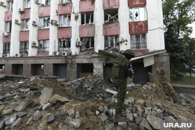 Появились кадры из Михайловки в Донецкой Народной Республике