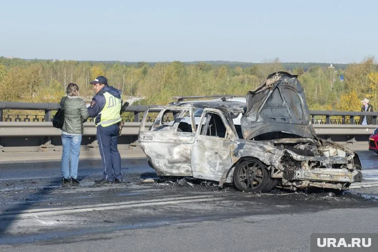 ДТП произошло на третьем километре трассы Южноуральск-Магнитогорск