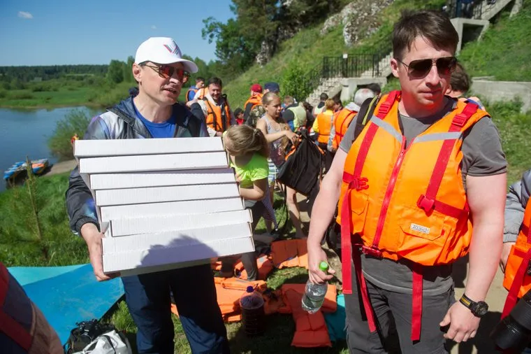 Сплав Игоря Холманских по Чусовой. Слобода