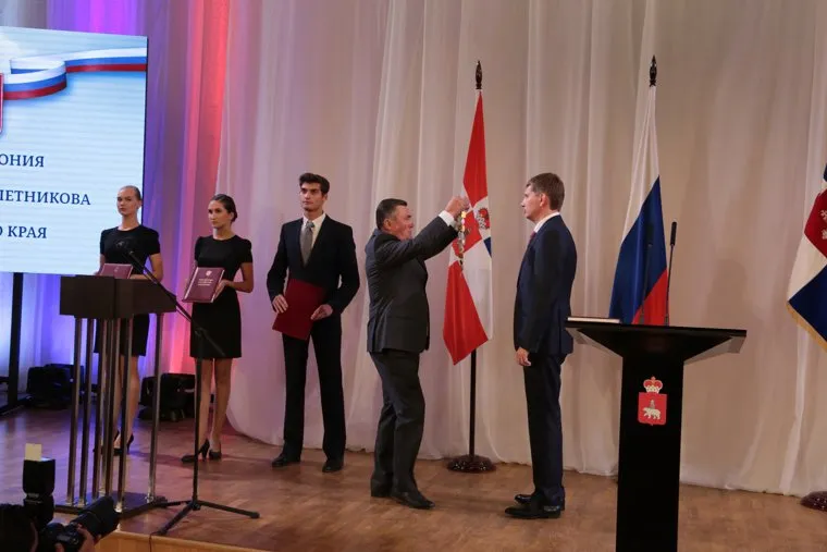 Инаугурация Губернатора Пермского края Максима Решетникова. Пермь, решетников максим, инаугурация