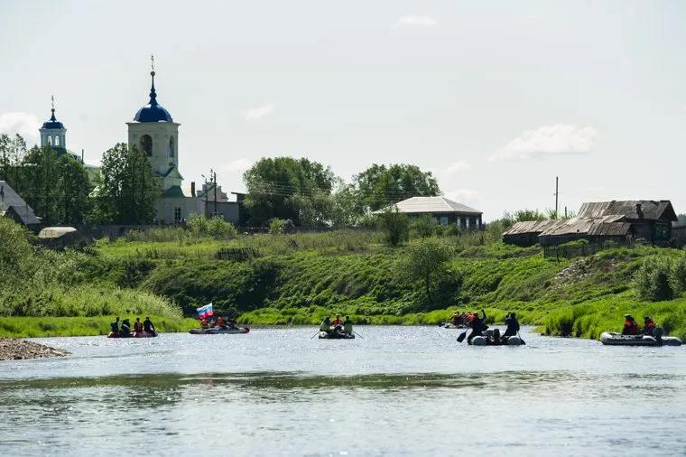 Сплав Игоря Холманских по Чусовой. Слобода