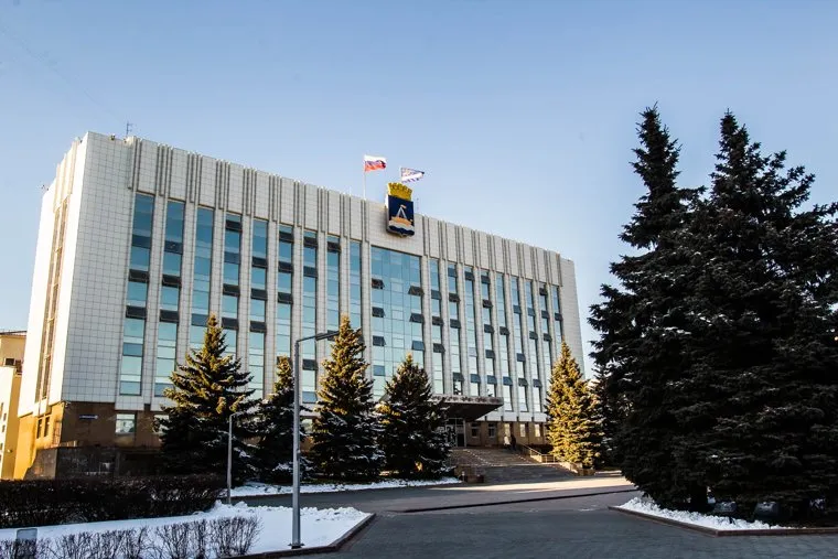 Здания. Тюмень, администрация тюмени, мэрия