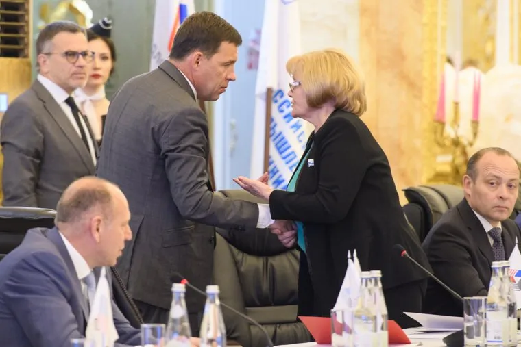 Расширенное заседание президиума областного Союза промышленников и предпринимателей в офисе компании "Сималенд". Екатеринбург, бабушкина людмила, куйвашев евгений, пересторонин сергей, черепанов михаил