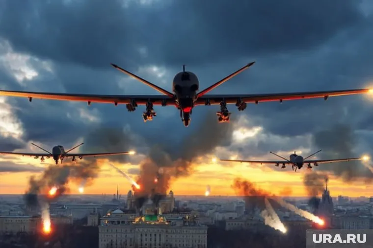 Украинские дроны атаковали регионы России вечером 9 августа