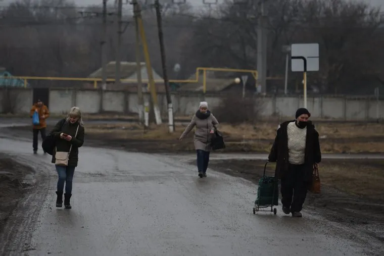 Успенка. Пограничная зона с ДНР