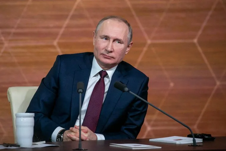 Ежегодная пресс-конференция Владимира Путина. Москва