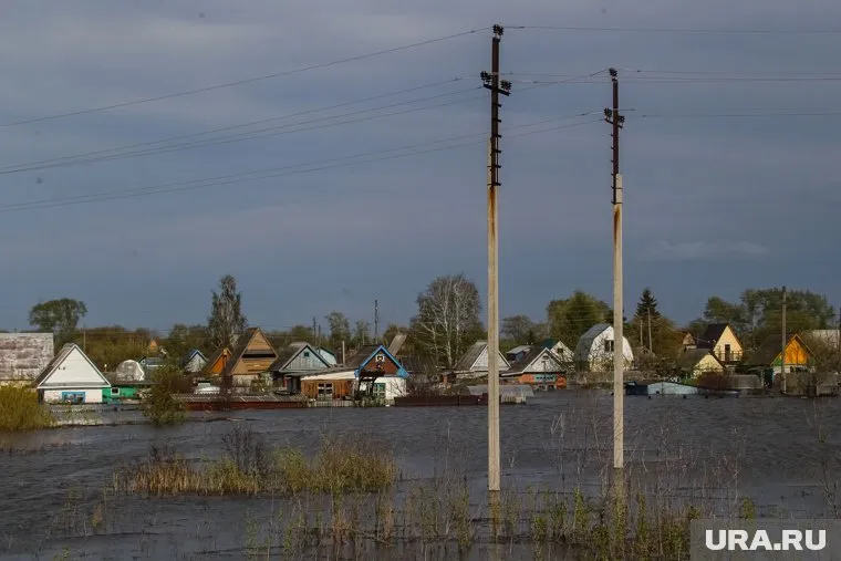 Жилые дома в низинах могут пострадать от паводка