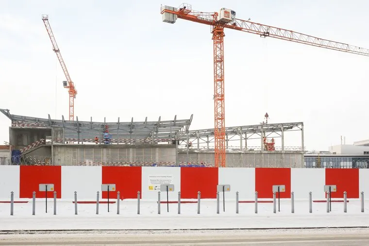 Реконструкция аэропорта Рощино. Тюмень