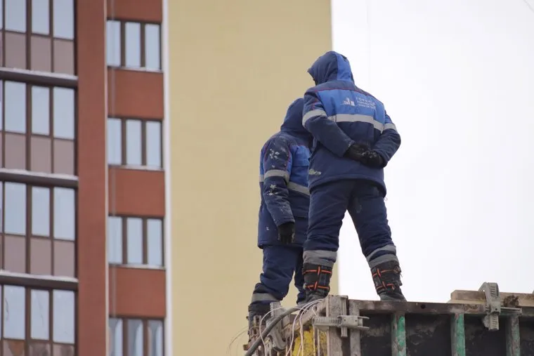 Строительные площадки на улице Зорге. Курган