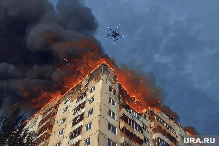 Беспилотники ВСУ повредили несколько квартир в многоэтажках Воронежа