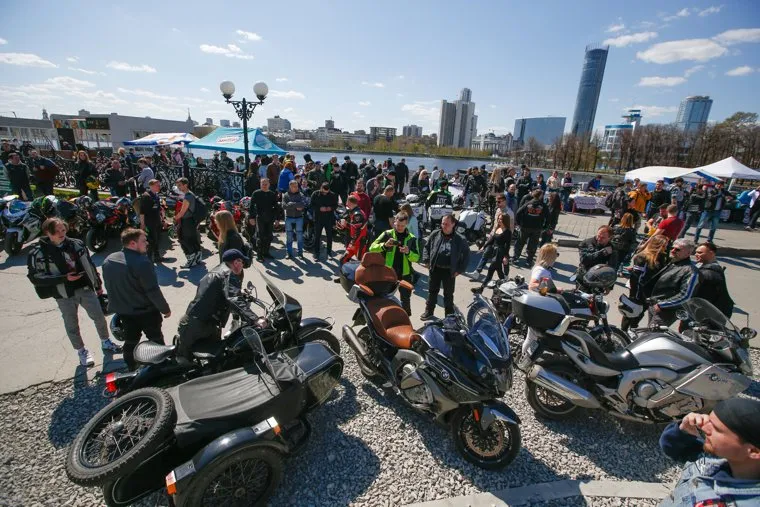 Открытие сезона байкеров. Екатеринбург