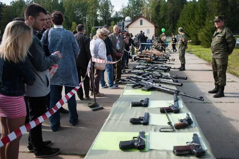 День танкиста на полигоне "Старатель". Свердловская область, Нижний Тагил