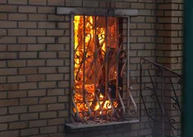 В психдиспансере Салехарда сгорел актовый зал